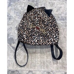 Children Baby Girl Mini Backpack Bag Animal Print Kitty